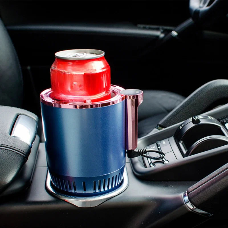 Porte-boissons chaud et froid 2 en 1 pour voiture intelligente