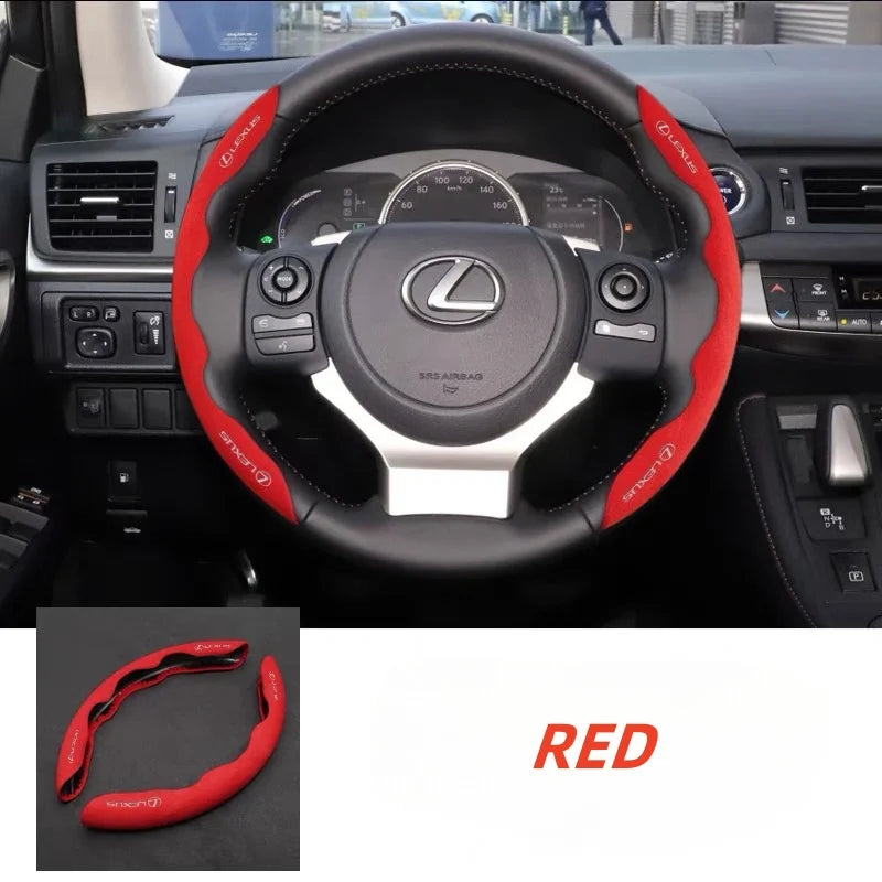 😍 Car Suede Steering Wheel Cover 😍