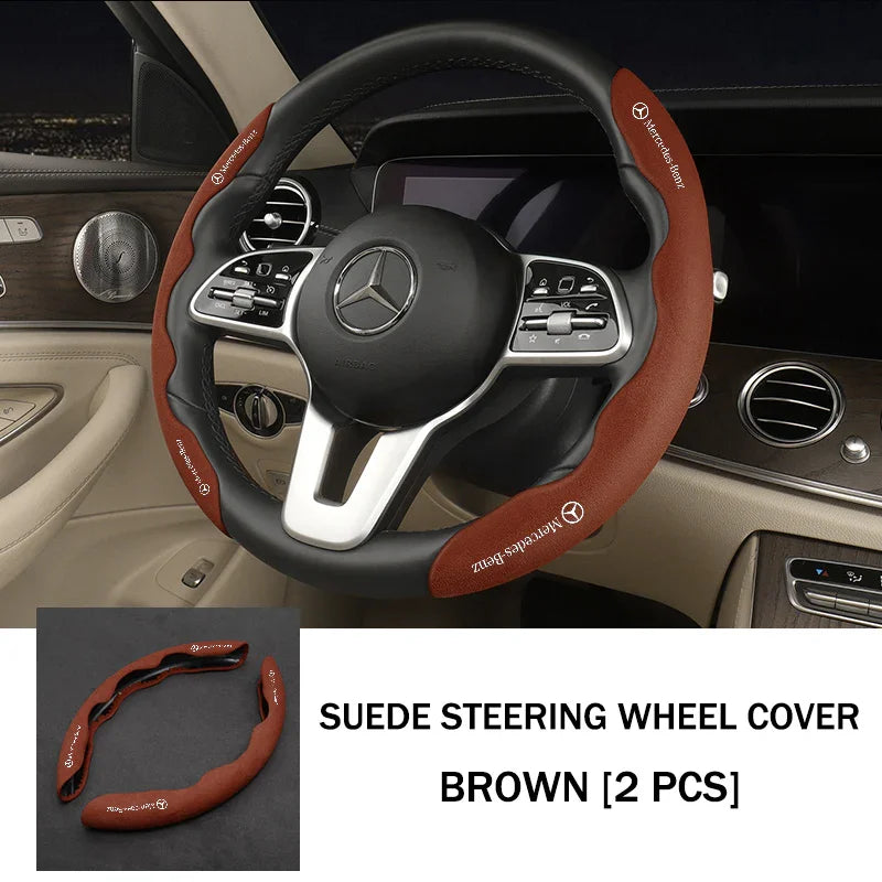 😍 Car Suede Steering Wheel Cover 😍