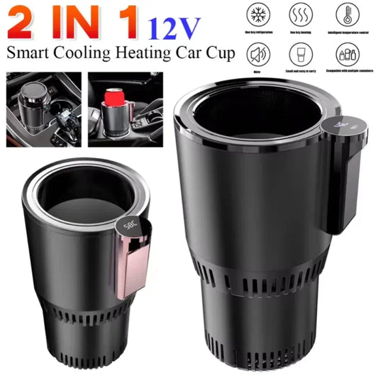 2-in-1 Smart Car Hot & Cold Drink Holder