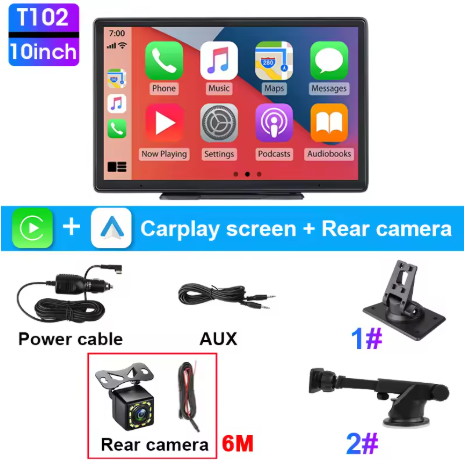 7/10 inch Carplay Car Smart Screen multimedia Video player Wireless Carplay Android Auto Car Radio for Apple Android Stereo