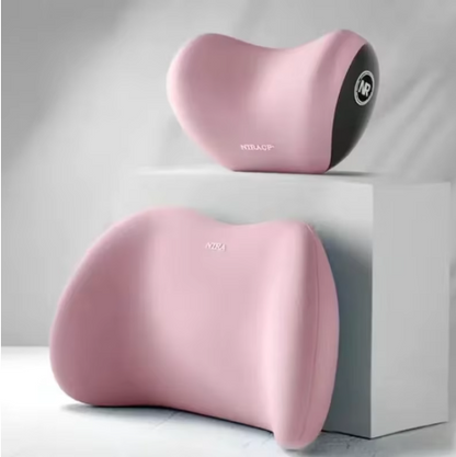 Ergonomic Memory Foam Car Seat Cushion-lumbar cushion or headrest or set