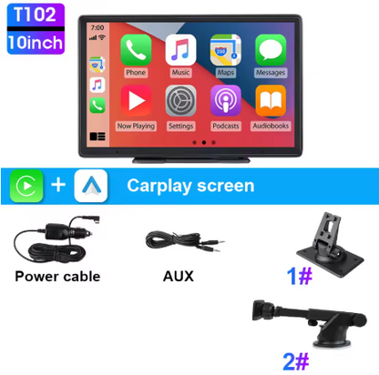 7/10 inch Carplay Car Smart Screen multimedia Video player Wireless Carplay Android Auto Car Radio for Apple Android Stereo